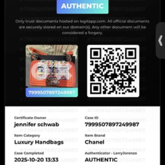 Chanel boy small tweet - Picture 12 of 12